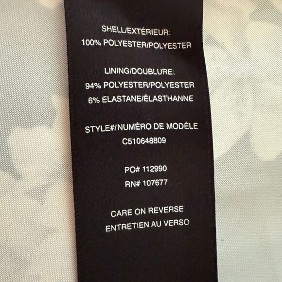 Alice + Olivia Dress Tanner in Southern Bloom Black White 6 - Picture 8 of 8